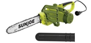 Sun Joe SWJ698E 12-inch 9-Amp Electric Chain Saw with Kickback Safety Brake