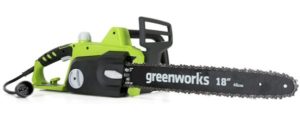 Greenworks 18-Inch 14.5 Amp Corded Electric Chainsaw