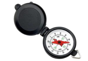 Coleman Company Pocket Compass with Plastic Case