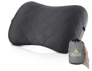 Hikenture Ultralight Inflatable Camping Pillow with Cover