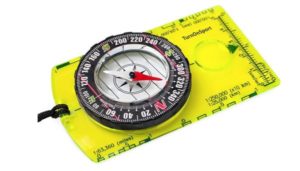 TurnOnSport Orienteering Hiking Backpacking Compass