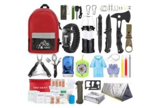 Taiker 151 Pcs Emergency Survival Kit