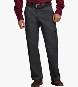 Dickies Men's Relaxed Straight-fit Cargo Work Pants