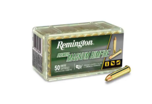 Remington Hornady Magnum Rimfire 17 Grain AccuTip-V Brass Cased Ammunition