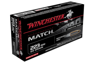 Winchester Competition Match .223 Remington 69 Grain Centerfire Ammunition