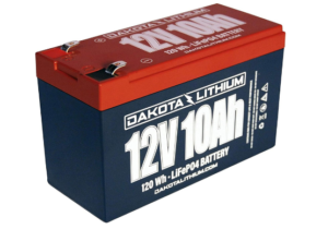 Dakota Lithium – 12V 10Ah LifePO4 Deep Cycle Battery
