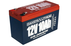 Dakota Lithium – 12V 10Ah LiFePO4 Deep Cycle Battery