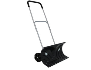 CASL Brands Snow Shovel with Wheels for Driveway