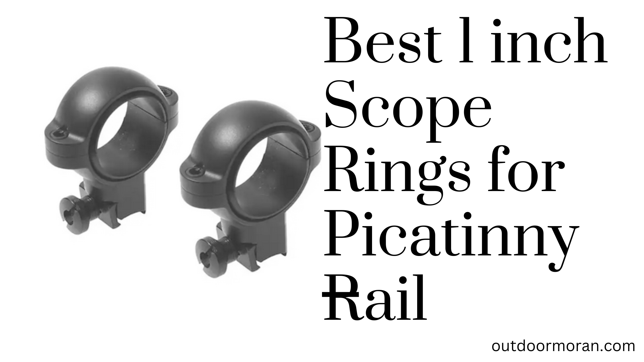 Best 1 inch Scope Rings for Picatinny Rail