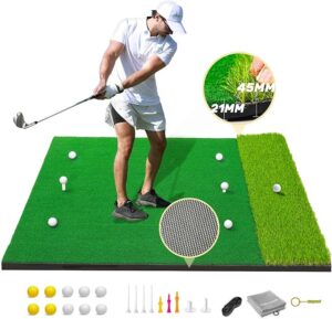 MyVoice Pro Thickened Golf Mat Set