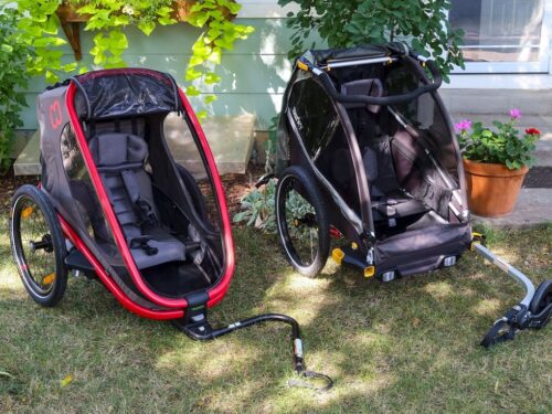 best bike trailer for 2 kids