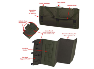 US PeaceKeeper Tactical Shooting Mat 