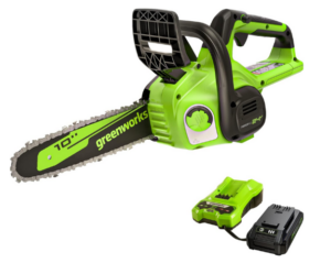 Greenworks 24V 10" Cordless Compact Chainsaw