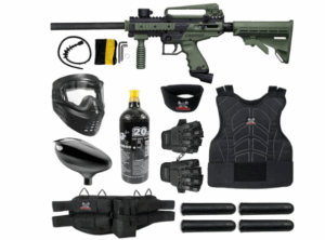 Maddog Tippmann Cronus Tactical Protective Paintball Gun Starter Package