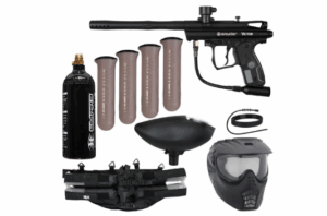 Action Village Kingman Spyder Epic Paintball Gun Package