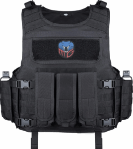 MGFLASHFORCE Tactical Airsoft Paintball Adjustable Modular Vest