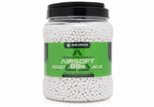 Aim Green Biodegradable Airsoft BBS