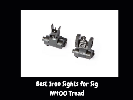 Best Iron Sights for Sig M400 Tread
