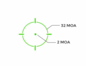 2 MOA Red Dot