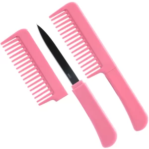 Tiger-USA Concealed Stainless Steel Comb Knife 3"