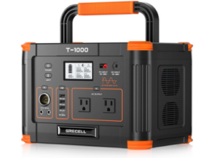 GRECELL 1000W Solar Portable Power Station