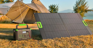 GRECELL 1000W Portable Solar Generator