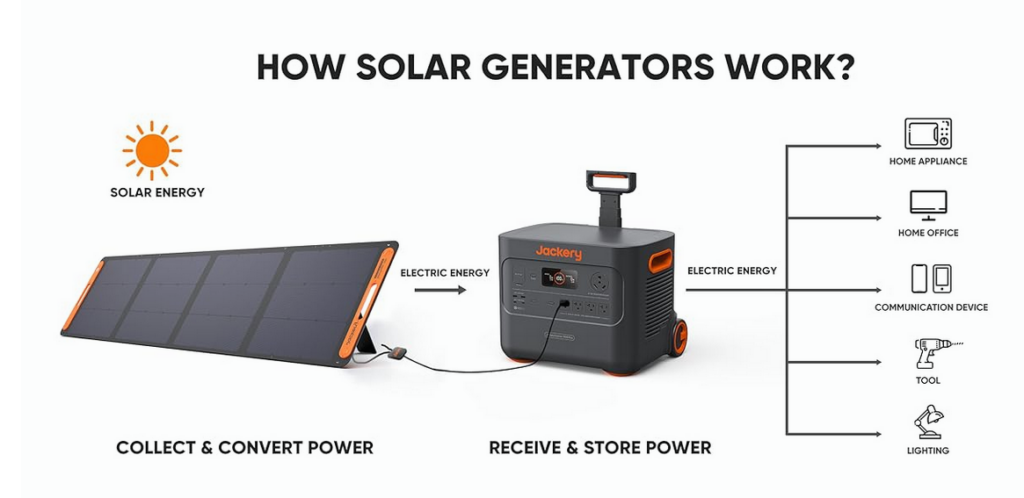 How do Solar Generators Work?