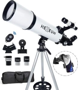 best 80mm refractor telescopes