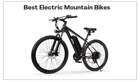 Best Electric Mountain Bikes