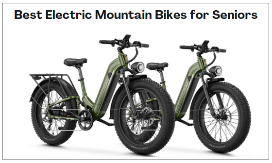 Best Electric Mountain Bikes for Seniors