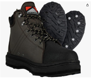 Paramount Outdoors Stonefly Cleated and Felt Sole Wading Boots