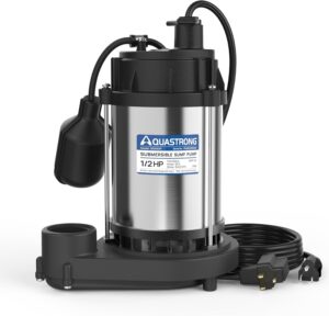 AQUASTRONG 1/2 HP Sump Pump
