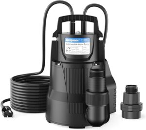 Acquaer 2450 GPH 1/2 HP