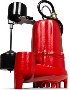 Red Lion 1/3 Hp Cast Iron Sump Pump 