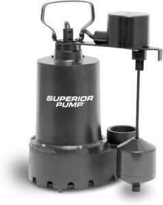 Best 1/3 HP Submersible Sump Pumps