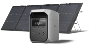 EF ECOFLOW Delta 3 Classic Solar Generator with 220W Solar Panel
