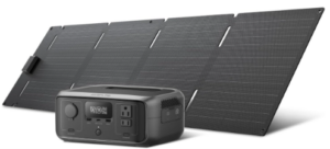 EF ECOFLOW Solar Generator RIVER 3 with 60W Solar Panel