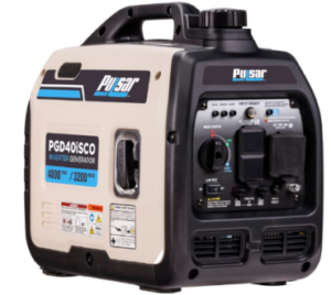 Pulsar PGD40ISCO Ultra Light Quiet 4000W Portable Gas Inverter Generator