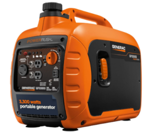 Generac 3,300 Watt Gas Powered Portable Inverter Generator