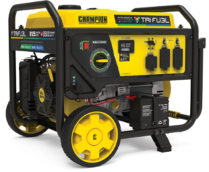 Champion Power Equipment 8125-Watt Electric Start Tri-Fuel Portable Generator