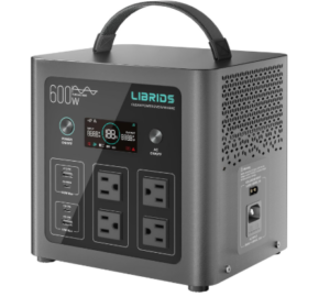 LIBRIDS 640W Portable Power Station