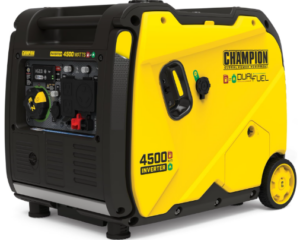 Champion Power Equipment 4500-Watt Electric Start Dual Fuel RV Ready Portable Inverter Generator