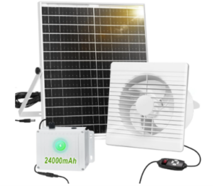HelpLand Solar Exhaust Fan
