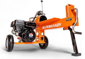 SuperHandy 20 Ton 7HP Portable Gas Log Splitter