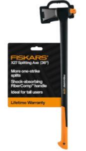 Fiskars X27 Super Splitting Axe 36"