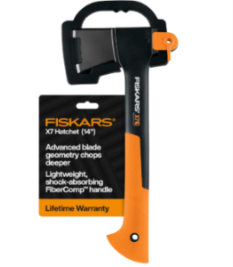 Fiskars X7 Small Hatchet Axe 14"