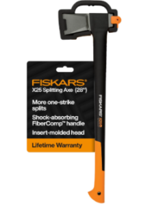 Fiskars X25 Splitting Axe 28"