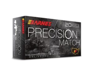 Barnes Precision Match .308 Winchester OTM BT Rifle Ammunition
