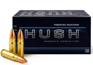 Freedom Munitions HUSH Subsonic .300 Blackout Ammunition