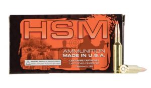 HSM 22311N Match 223 Rem 77 Gr Sierra MatchKing Boat-Tail Hollow Point Ammunition